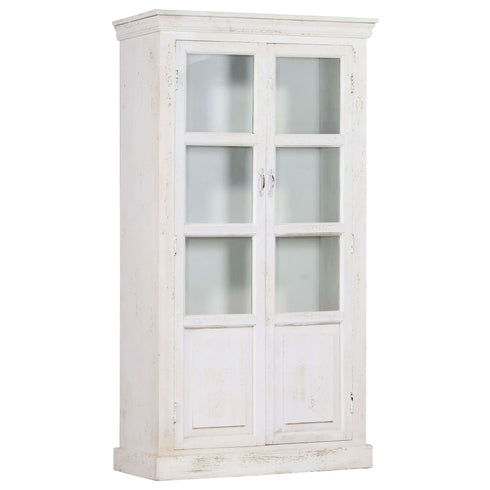 Maison Madeleine -  Highboard 100x40x180 cm Solid Acacia Wood